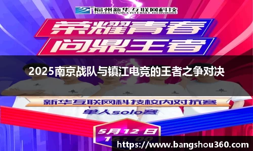 2025南京战队与镇江电竞的王者之争对决